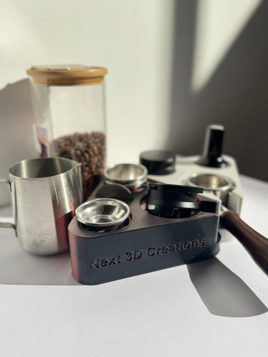 Custom 3D Printed Coffee Tamping Station - Personalised Gift for Coffee-Lovers