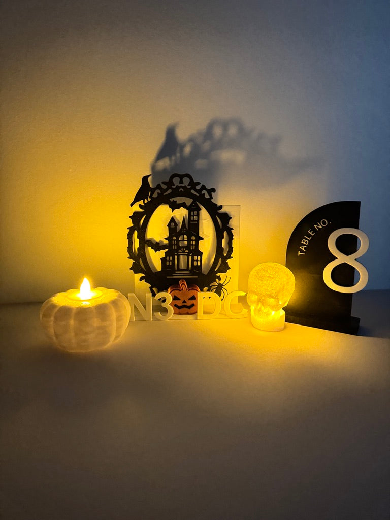 Custom Halloween Themed Decorations