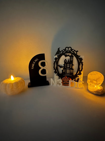 Custom Halloween Themed Decorations