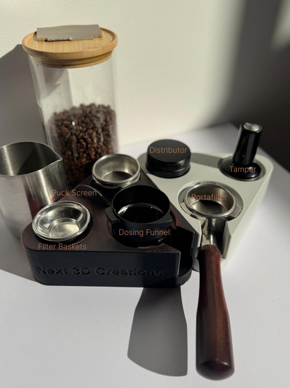 Custom 3D Printed Coffee Tamping Station - Personalised Gift for Coffee-Lovers