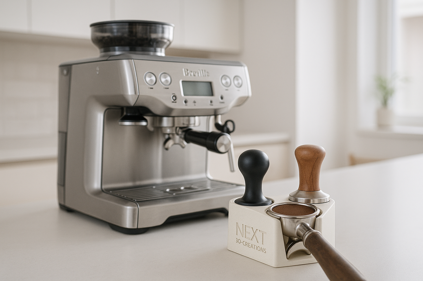 Custom 3D Printed Coffee Tamping Station - Personalised Gift for Coffee-Lovers