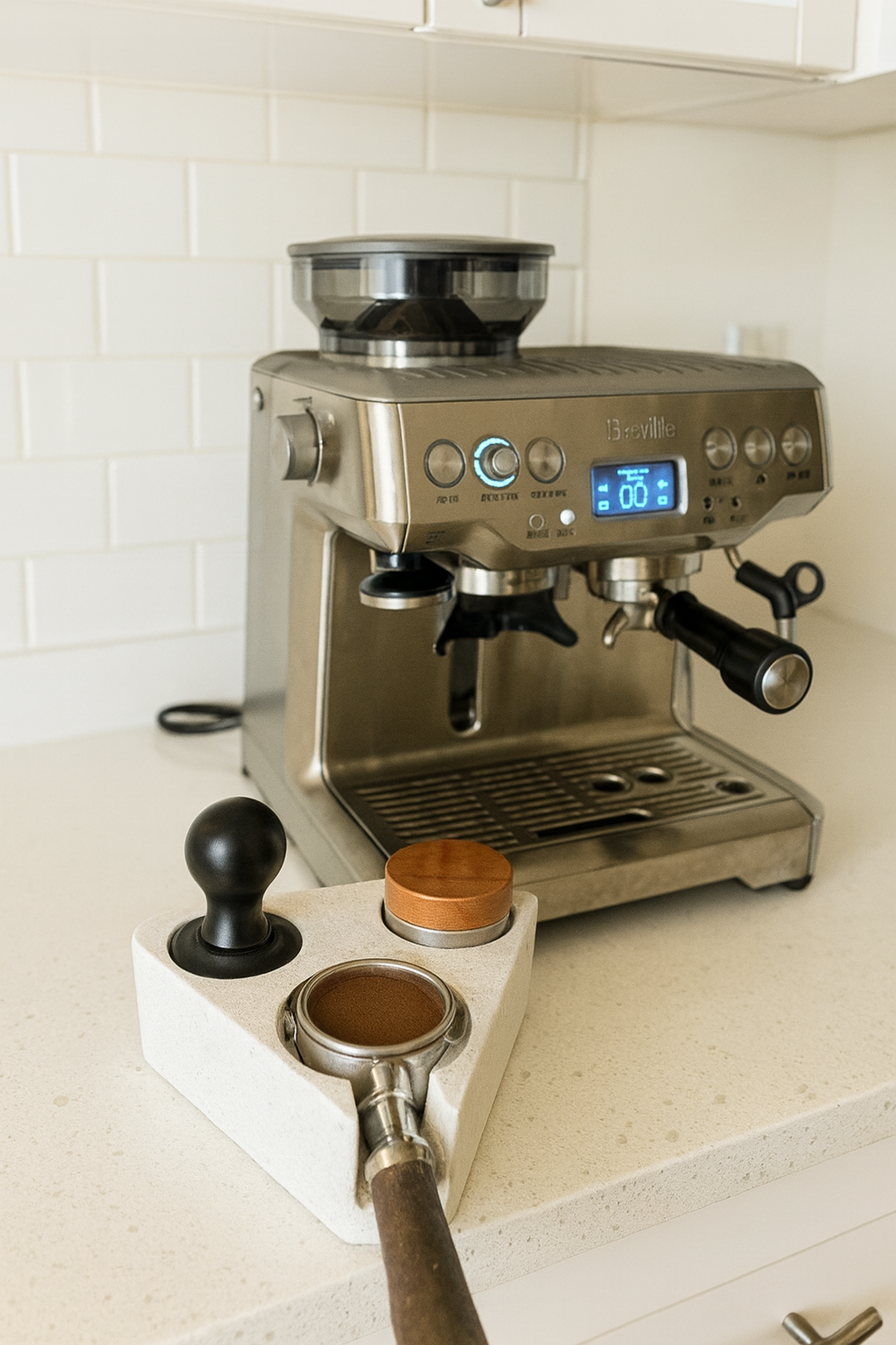 Custom 3D Printed Coffee Tamping Station - Personalised Gift for Coffee-Lovers
