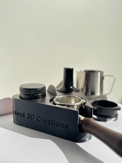 Custom 3D Printed Coffee Tamping Station - Personalised Gift for Coffee-Lovers